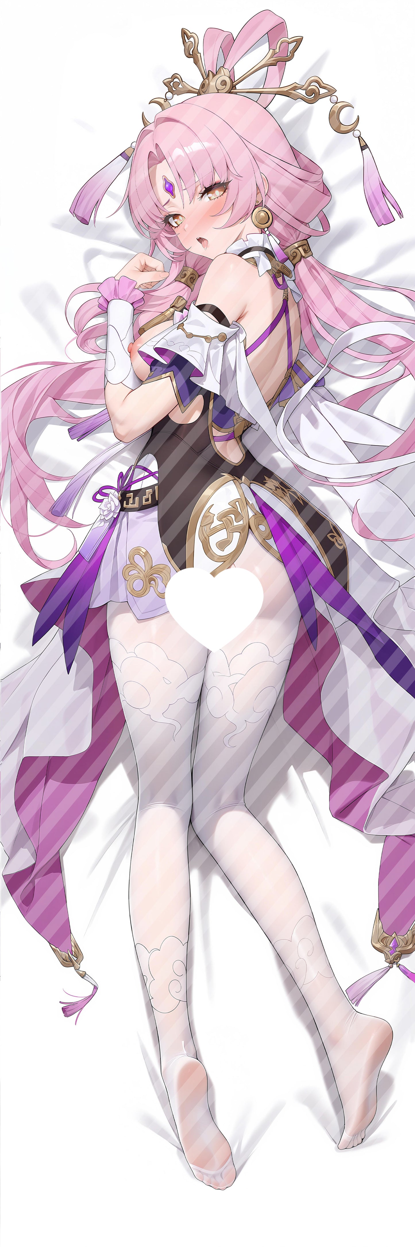 崩壊:スターレイル 符玄の抱き枕カバー Honkai: Star Rail Fu Xuan Bodypillow case
