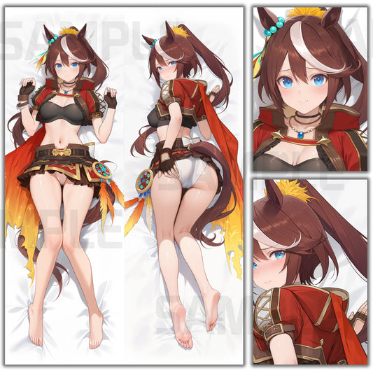 ウマ娘 プリティーダービー トウカイテイオーの抱き枕カバー Umamusume: Pretty Derby Tokai Teio Bodypillow case