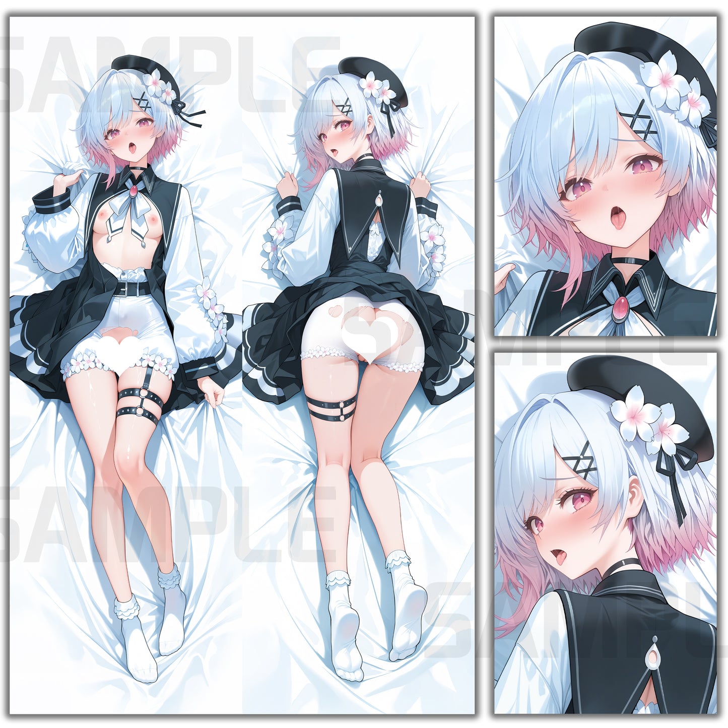 魔法少女ノ魔女裁判 桜羽エマの抱き枕カバー Magical Girl Witch Trial Sakuraba Ema Bodypillow case