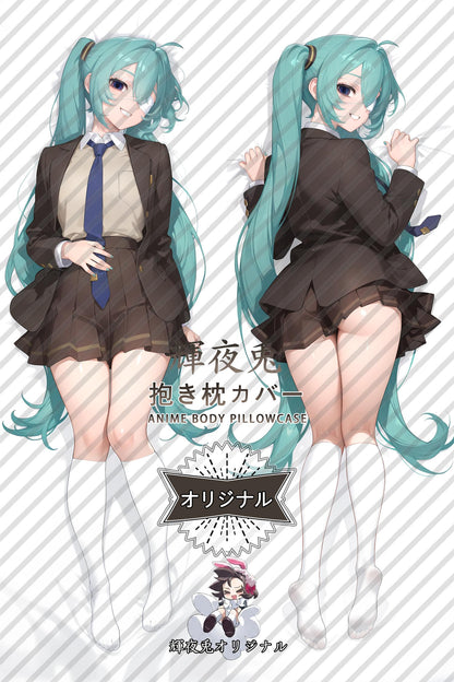 Hatsune Miku_Vocaloid_dumnaa Body Pillow Cover