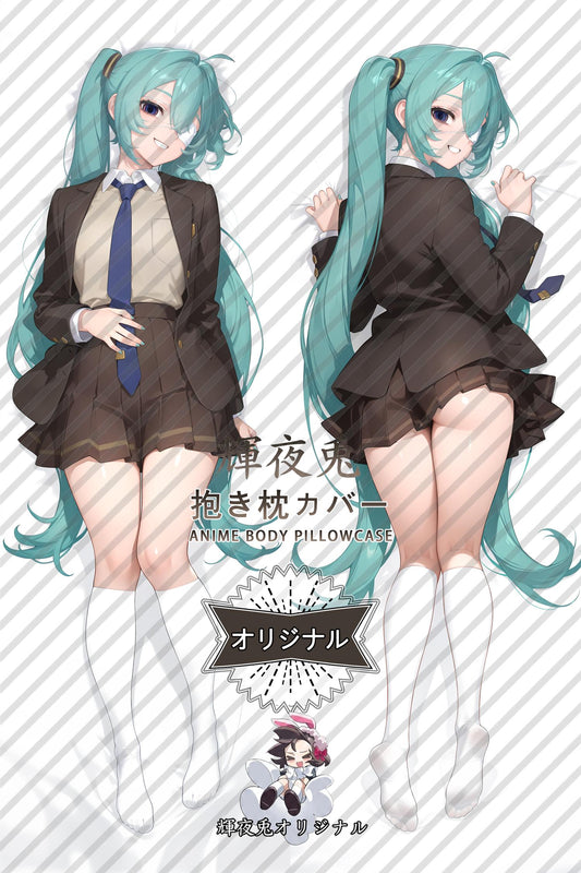 Hatsune Miku_Vocaloid_dumnaa Body Pillow Cover