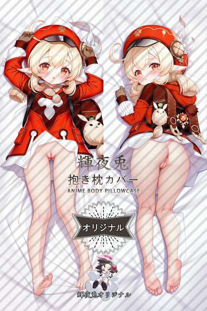 Klee_Genshin Impact_0yyx8w Body Pillow Cover