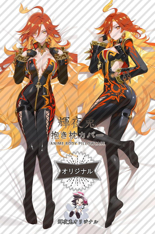 Mavuika_Genshin Impact_4moxno Body Pillow Cover