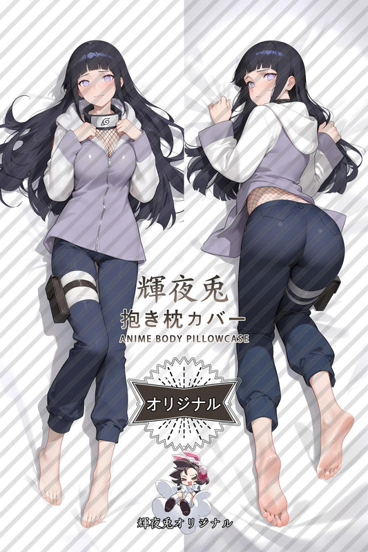 Hinata Hyuga_Naruto_k7v3jw Body Pillow Cover
