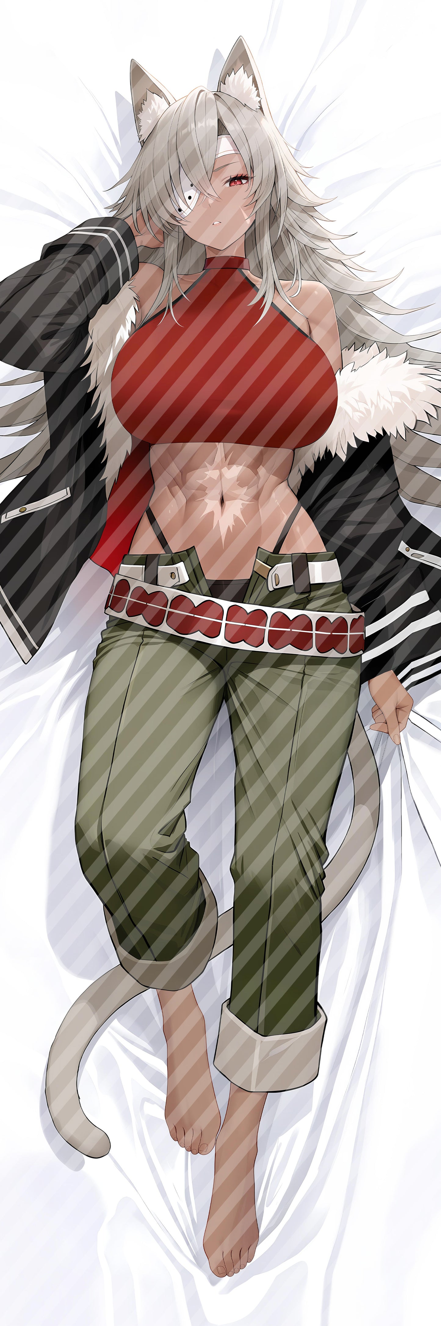 Unemployed 転生ギレーヌ・デドルディアのholdきpillowカバーMushoku Tensei Ghislaine Dedoldia Bodypillow case