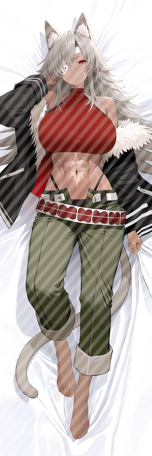 Unemployed 転生ギレーヌ・デドルディアのholdきpillowカバーMushoku Tensei Ghislaine Dedoldia Bodypillow case