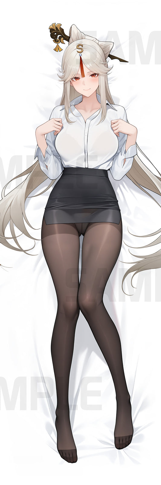 原神 凝光の抱き枕カバー Genshin Impact Ningguang Bodypillow case
