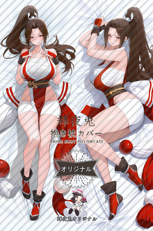 Mai Shiranui_The King of Fighters_5hyaq8 Body Pillow Cover