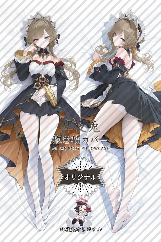 Sandrone_Genshin Impact_vXb5rM Body Pillow Cover
