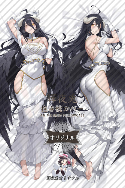 Albedo_Overlord_dxQyNa Body Pillow Cover