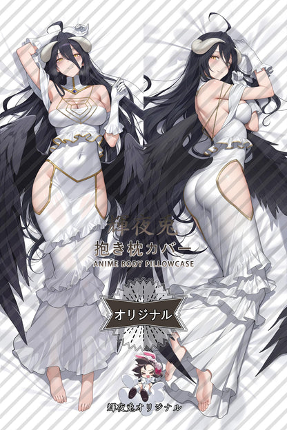 Albedo_Overlord_dxQyNa Body Pillow Cover