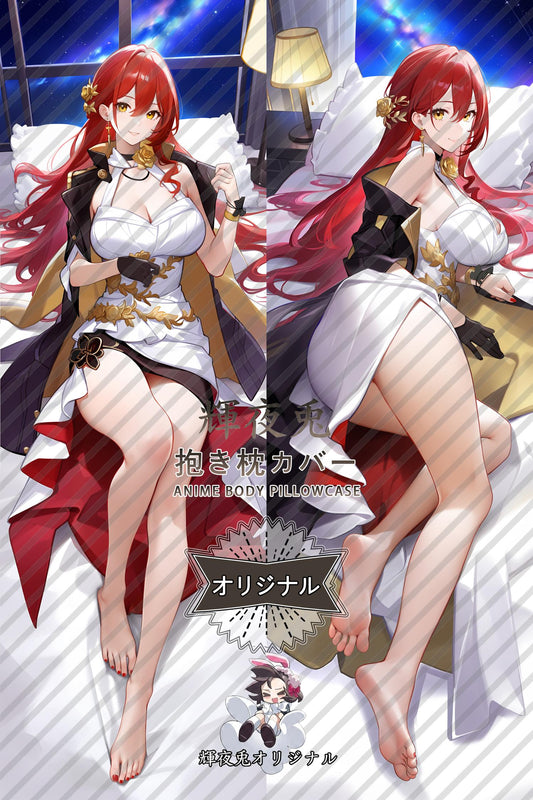 Himeko_Honkai： Star Rail_jQtoOk Body Pillow Cover
