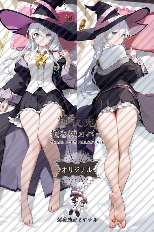 Elaina_Wandering Witch： The Journey of Elaina_nkdcyy Body Pillow Cover
