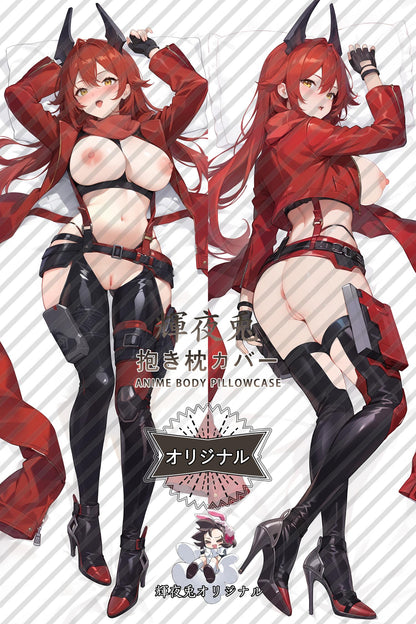 Red Hood_GODDESS OF VICTORY： NIKKE_3li1ua Body Pillow Cover